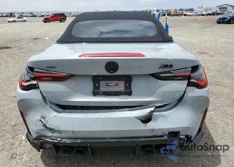 2023 BMW M4 Competition из США, поврежденный, VIN WBS33BA06PCL42035